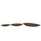 Brown Wicker Traditional Circle Wall Décor Set
